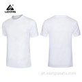 Logotipo personalizado de camiseta em branco barato e barato